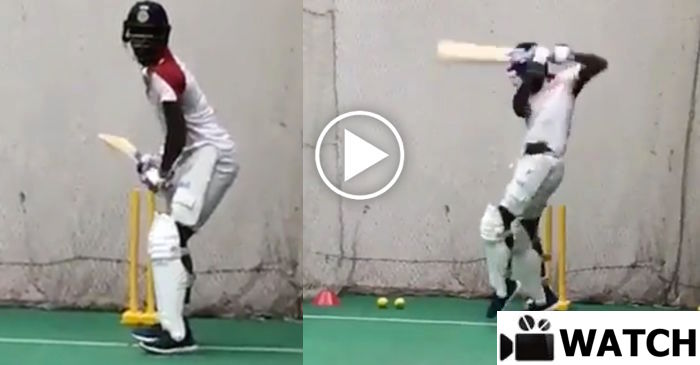 WATCH: KL Rahul restarts practice after a long break