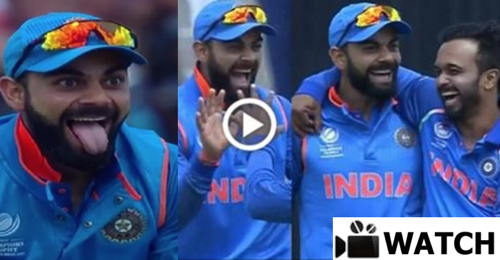 WATCH: Virat Kohli’s comic reaction after the dismissal of Mushfiqur Rahim