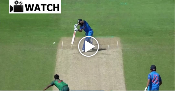 WATCH: Virat Kohli hits the best shot of ICC Champions Trophy 2017