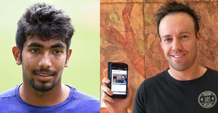 Jasprit Bumrah recalls the incident when he sledged AB de Villiers