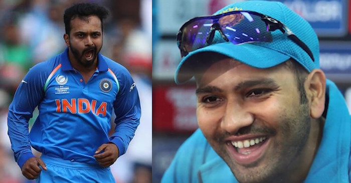 Rohit Sharma trolls Kedar Jadhav on social media