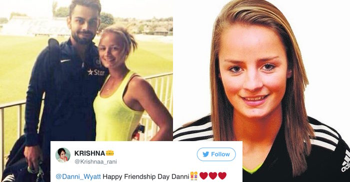 Danielle Wyatt gives lovely replies to Indian fans for wishing her on Friendship Day