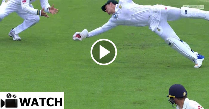 WATCH: Quinton de Kock takes a blinder to dismiss Tom Westley