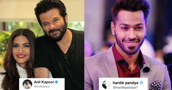 Anil Kapoor and Hardik Pandya’s Twitter chat is winning hearts