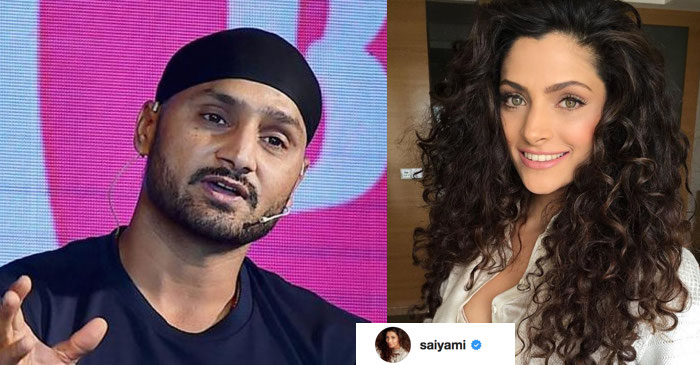 Actress Saiyami Kher replicates Harbhajan Singh’s bowling action during gully cricket