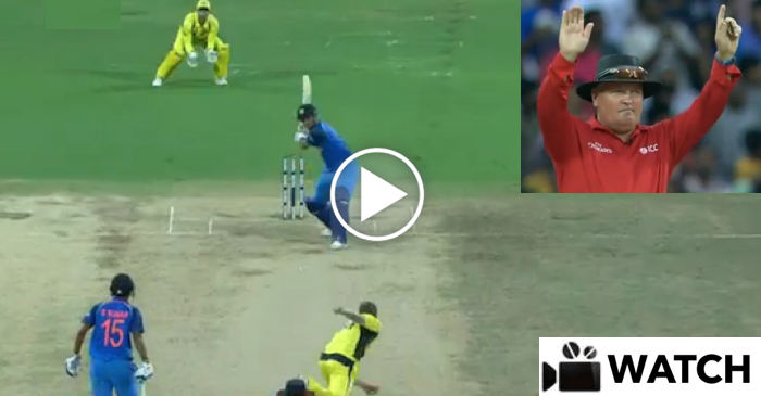 WATCH: MS Dhoni hits James Faulkner for a magnificent SIX in Chennai