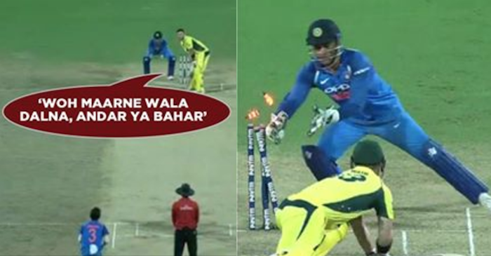 Stump mic reveals how MS Dhoni helped Yuzvendra Chahal and Kuldeep Yadav in dismissing the Aussie batsmen