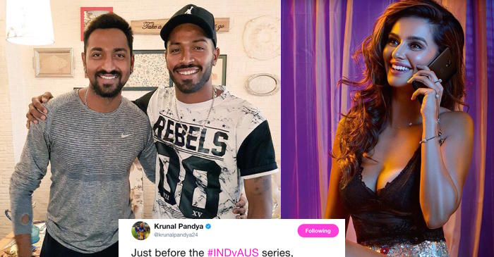 Krunal Pandya and Shibani Dandekar posts a special message for Hardik Pandya