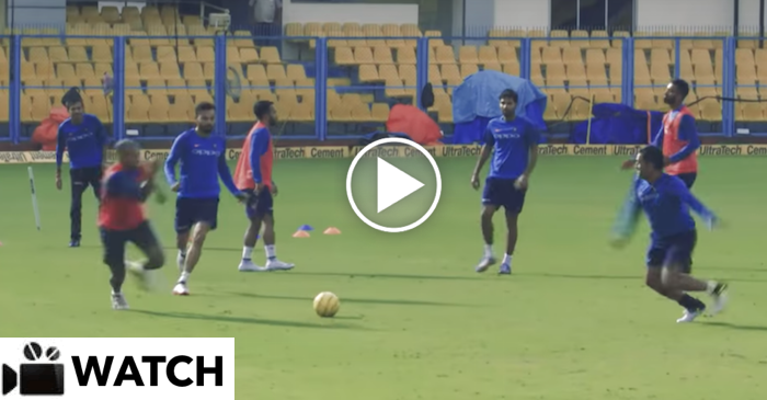 WATCH: Virat Kohli & Co. preparing hard for Celebrity Clasico 2017