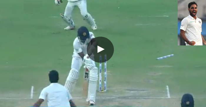 WATCH: Bhuvneshwar Kumar’s unplayable delivery to dismiss Dilruwan Perera