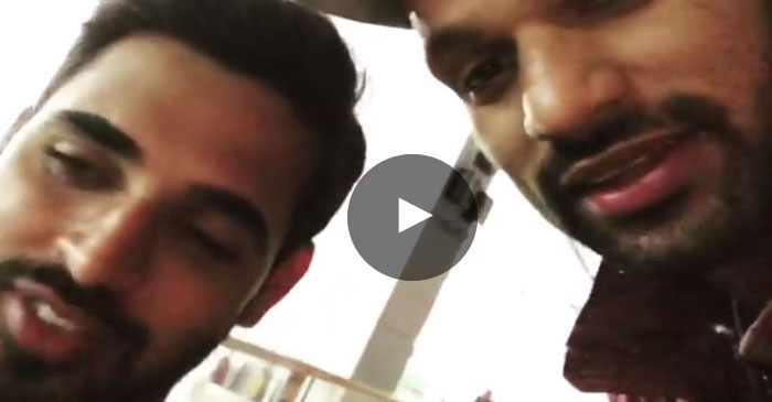 WATCH: Shikhar Dhawan’s pre-wedding warning to Bhuvneshwar Kumar