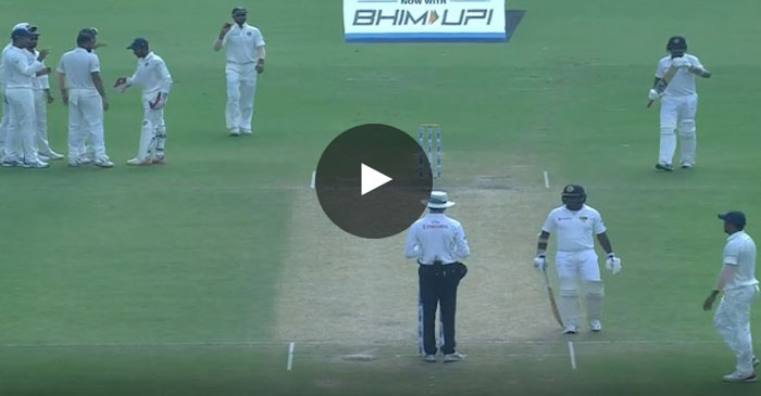 WATCH: Dilruwan Perera does a Steve Smith, looks towards dressing room before taking DRS