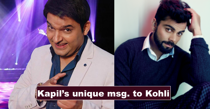 Kapil Sharma, in unique style, wishes Virat Kohli on his birthday