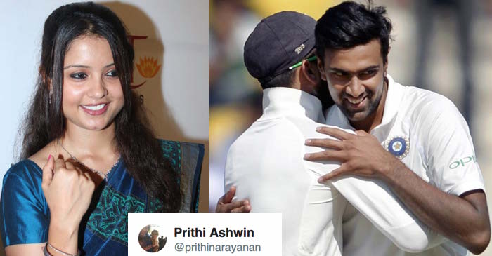 Ravichandran Ashwin’s wife Preethi trolls him on social media