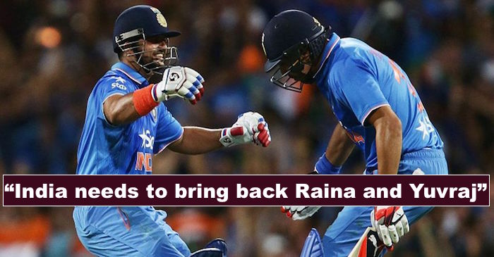 This former legend wants Yuvraj Singh and Suresh Raina back in limited overs format