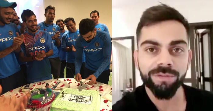 WATCH: Virat Kohli overwhelmed by birthday wishes, urges fans to play a sport