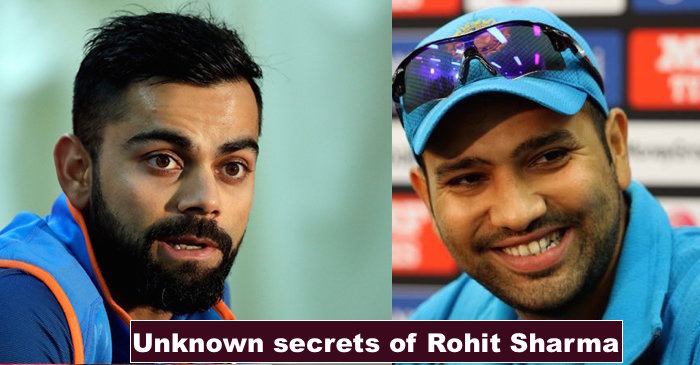 Virat Kohli reveals the unknown secrets of Rohit Sharma