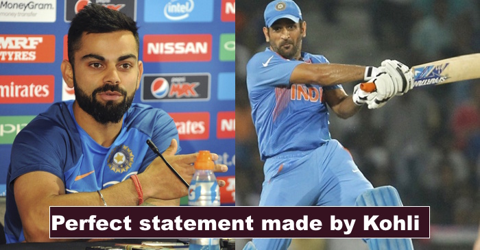 Virat Kohli slammed MS Dhoni’s critics after India’s win against New Zealand