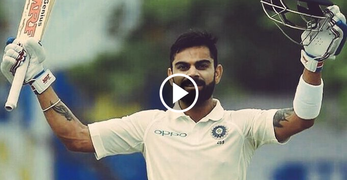 WATCH: Virat Kohli celebrates his 5th double hundred in Test cricket