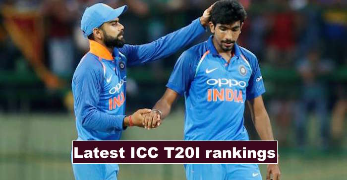 Virat Kohli, Jasprit Bumrah consolidates top spots in latest ICC T20I rankings