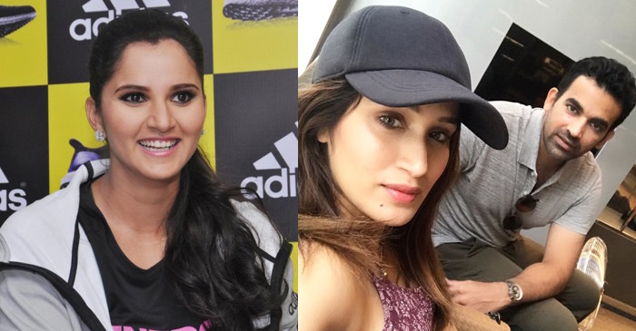 Sania Mirza makes a hilarious comment on Sagarika-Zaheer honeymoon pics