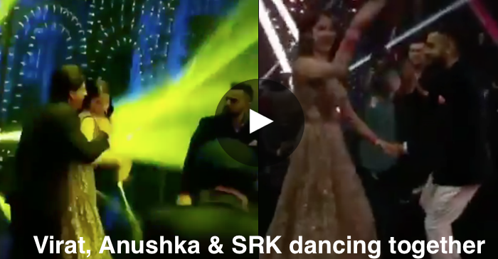 WATCH: Virat Kohli, Anushka Sharma and Shah Rukh Khan dancing on Punjabi songs