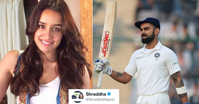 Shraddha Kapoor’s message for Virat Kohli is the best you’ll read today!