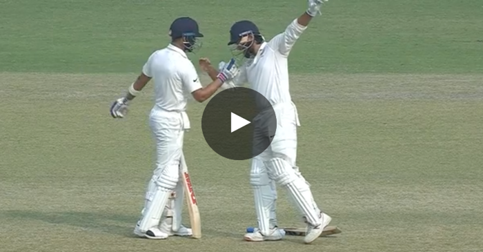 WATCH: KL Rahul couldn’t stop laughing seeing Virat Kohli & Murali Vijay performing the ‘dab’