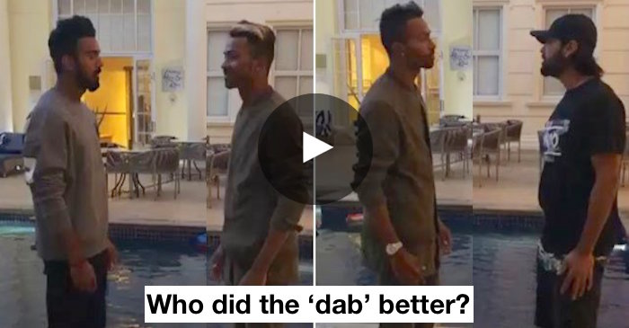 VIDEO: KL Rahul, Hardik Pandya, Murali Vijay show-off their cool ‘dab moves’