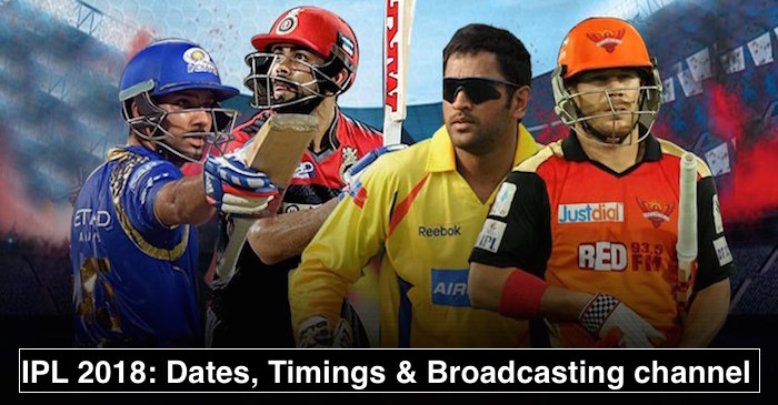 IPL 2018: Dates, opening ceremony, match timings, broadcasting channel