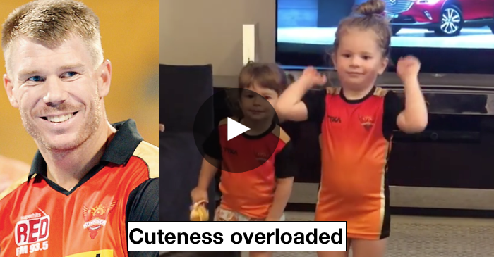 VIDEO: David Warner’s daughter Ivy Mae dances to Sunrisers Hyderabad’s anthem