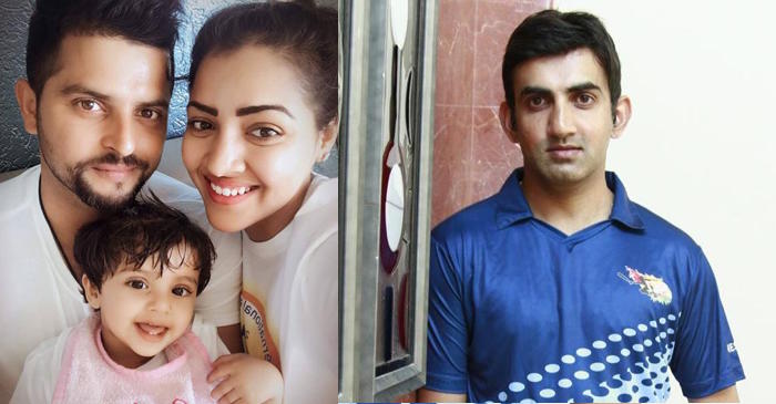 Gautam Gambhir posts a tweet for Suresh Raina’s wife; fans are loving it