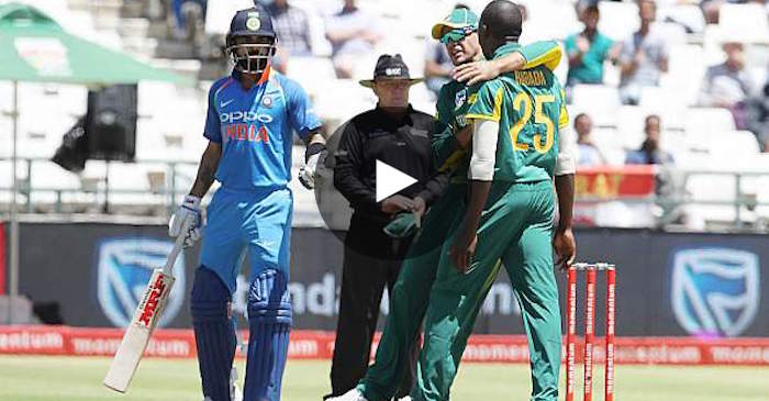 VIDEO: Kagiso Rabada sledges Virat Kohli in the Capetown ODI