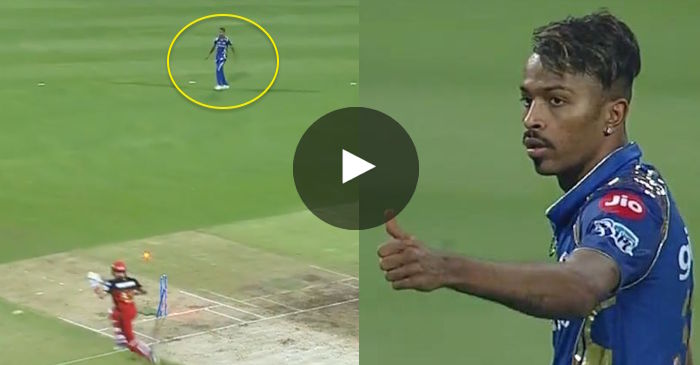 WATCH: Hardik Pandya’s bullet throw to run-out Brendon McCullum