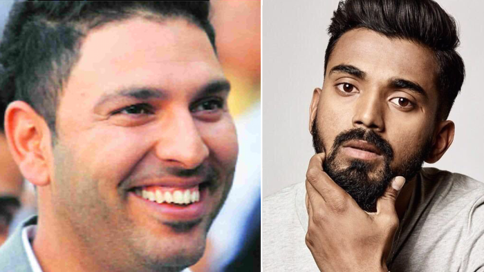 Yuvraj Singh trolls KL Rahul for his fashion sense