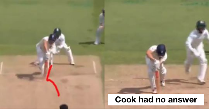 WATCH: Ravichandran Ashwin clean bowls Alastair Cook with “an absolute peach”