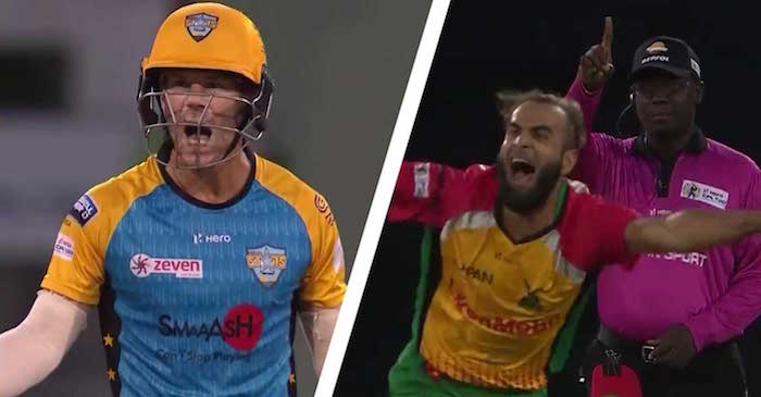 WATCH: David Warner left stunned after umpire makes a blunder in CPL 2018