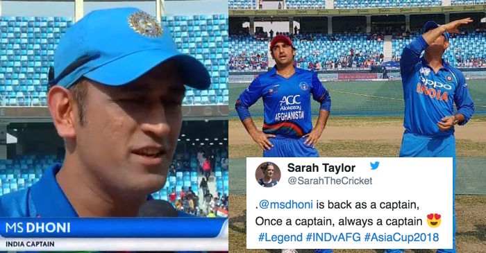 Twitter erupts in delight as Captain Cool MS Dhoni returns to lead India after 696 days