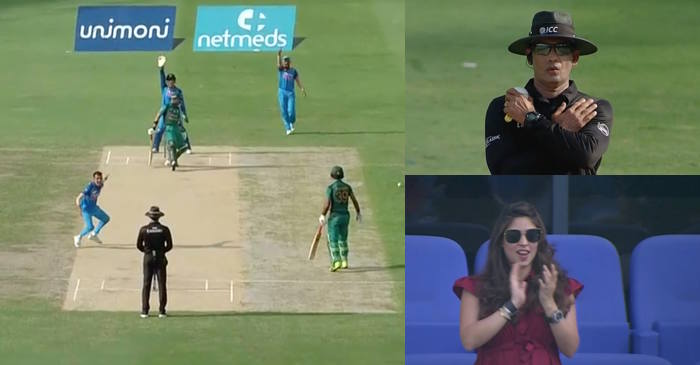 WATCH: Dhoni Review System strikes again, Imam ul Haq departs