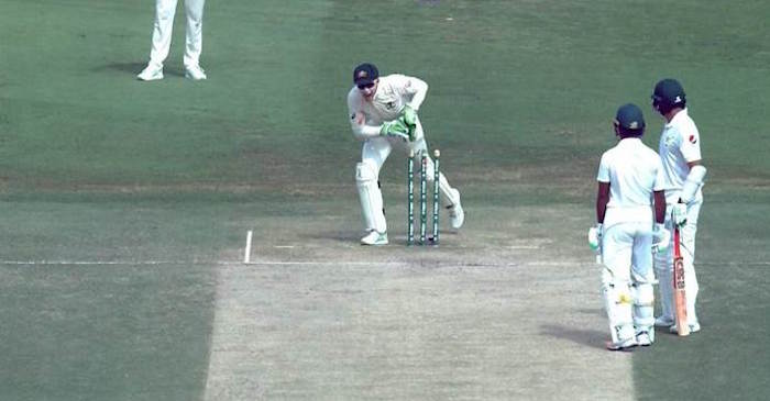 WATCH: Azhar Ali run-out in the most hilarious fashion