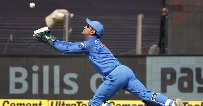 Twitter Reactions: MS Dhoni exhibits top fitness skills, takes stunning catch to dismiss Chandrapaul Hemraj