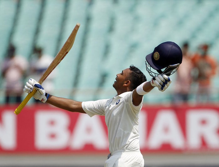 Prithvi Shaw maiden hundred