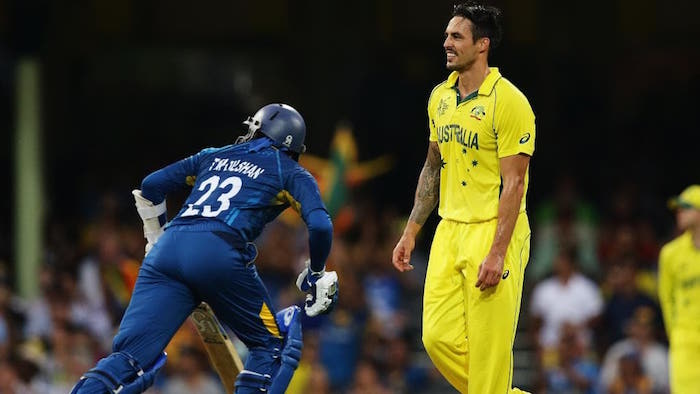 TM Dilshan, Mitchell Johnson