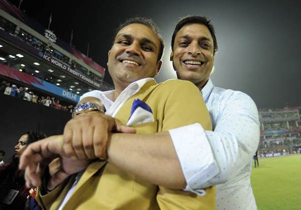 Virender Sehwag, Shoaib Akhtar