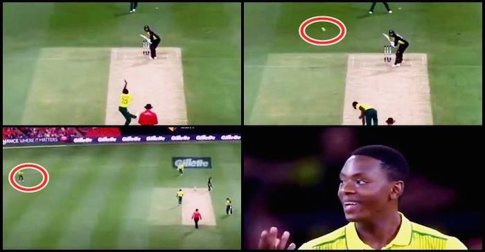 WATCH: Kagiso Rabada’s shocking delivery leaves everyone in splits