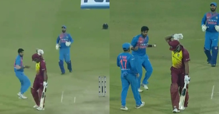 WATCH: Jasprit Bumrah left furious by Kieron Pollard’s antics in Lucknow