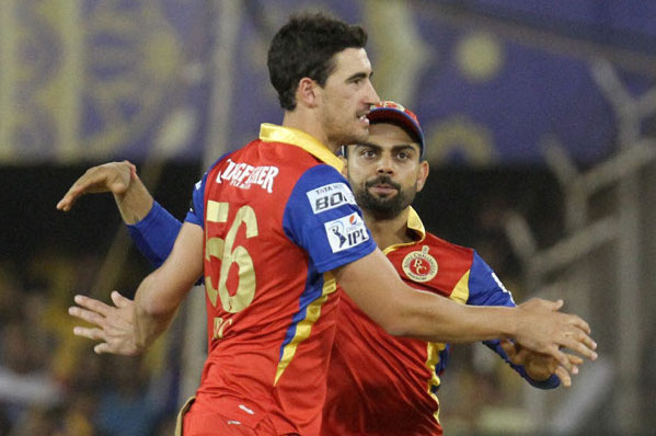 Kohli Starc IPL