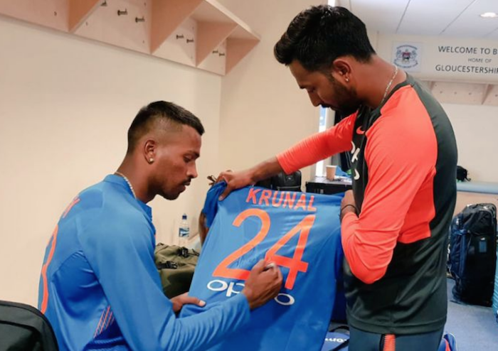 Krunal Pandya, Hardik Pandya