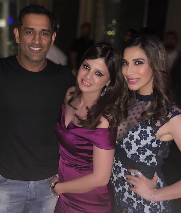 MS Dhoni, Sakshi, Sophie