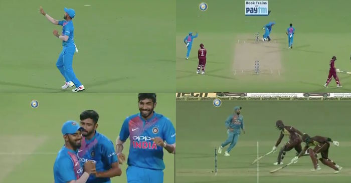 WATCH: KL Rahul-Manish Pandey tag team to run-out Shai Hope